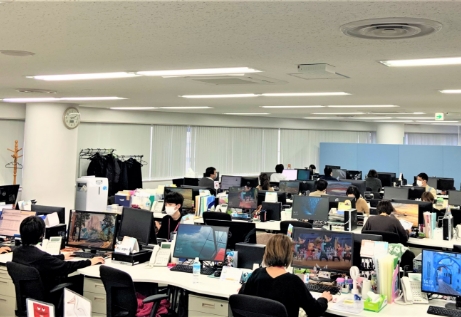 オフィスの様子